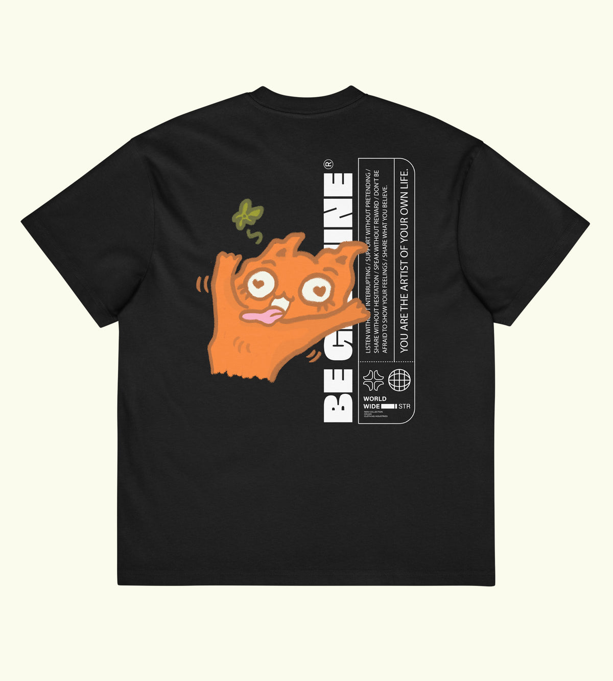 Be Genuine Boxy Tee - DTG