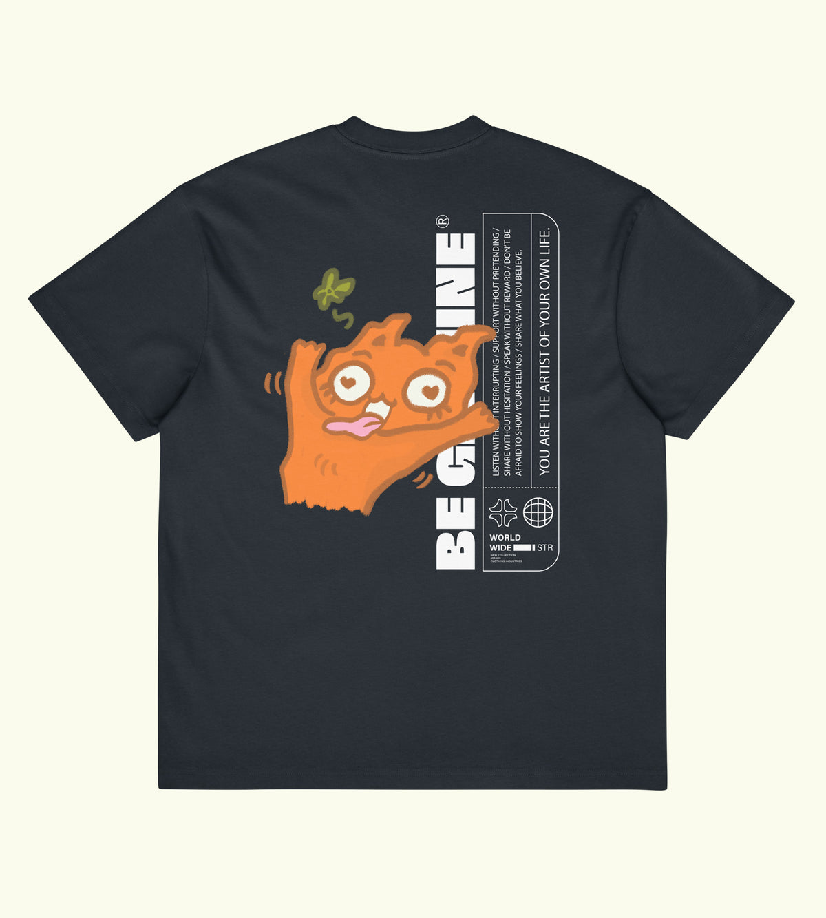 Be Genuine Boxy Tee - DTG