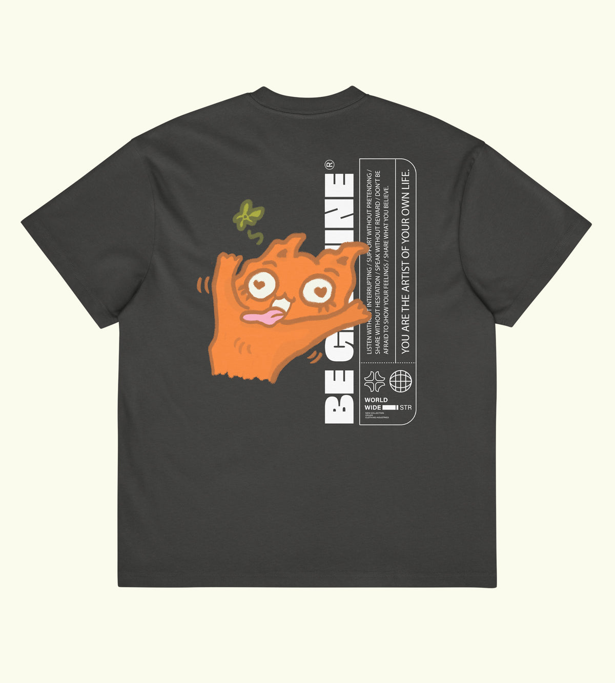 Be Genuine Boxy Tee - DTG