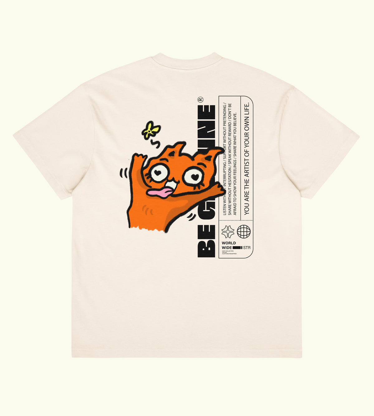 Be Genuine Boxy Tee - DTG