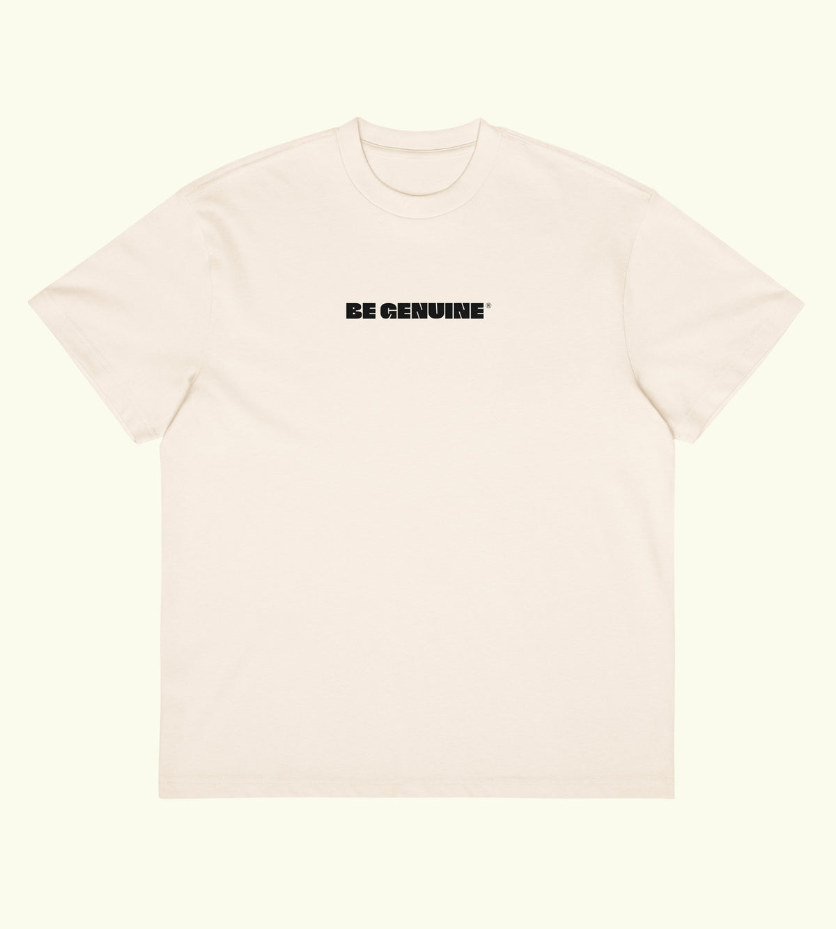 Be Genuine Boxy Tee - DTG