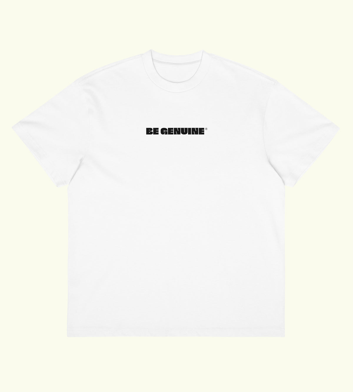 Be Genuine Boxy Tee - DTG