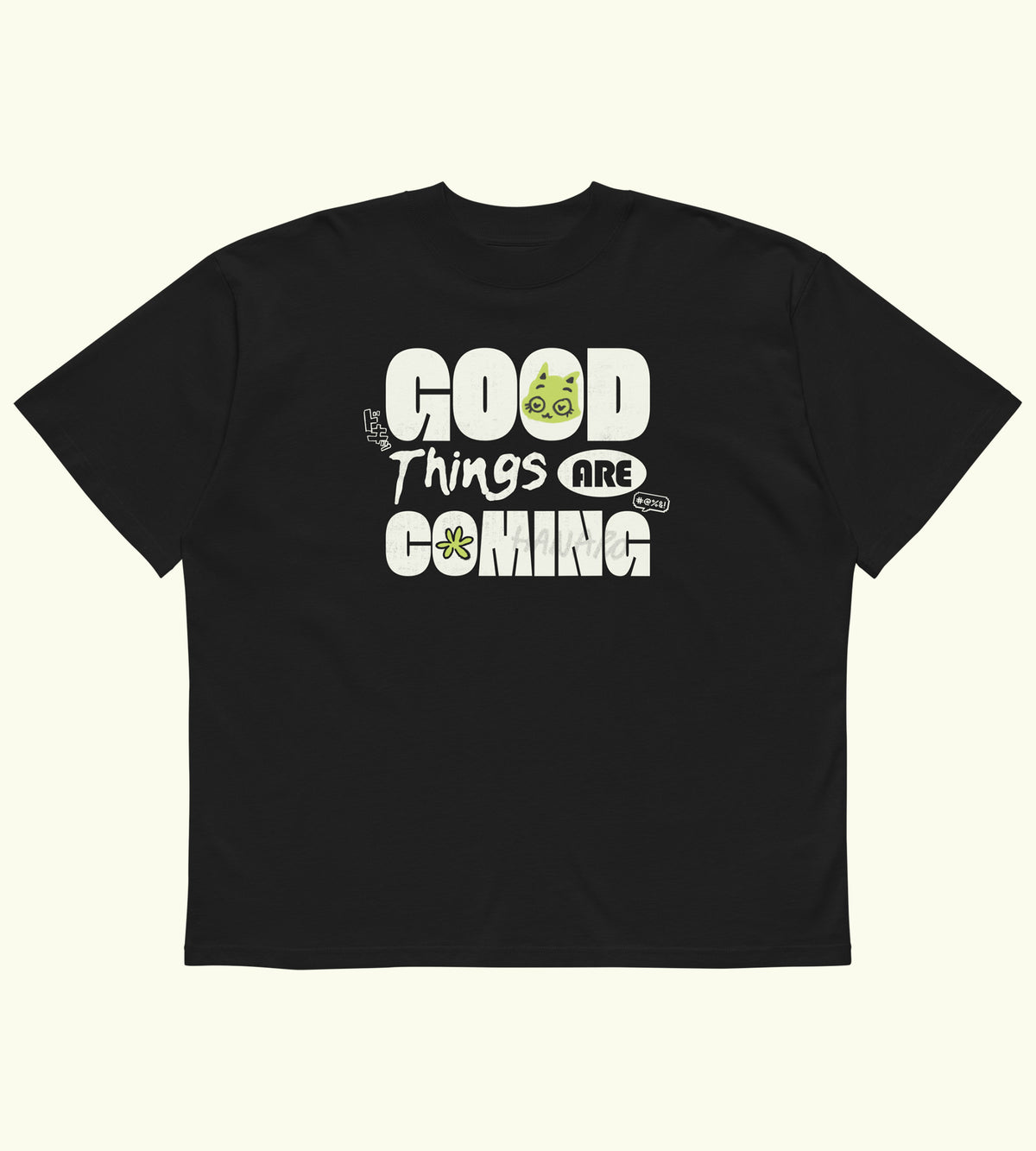 Good Things - High Neck T-shirt - DTG