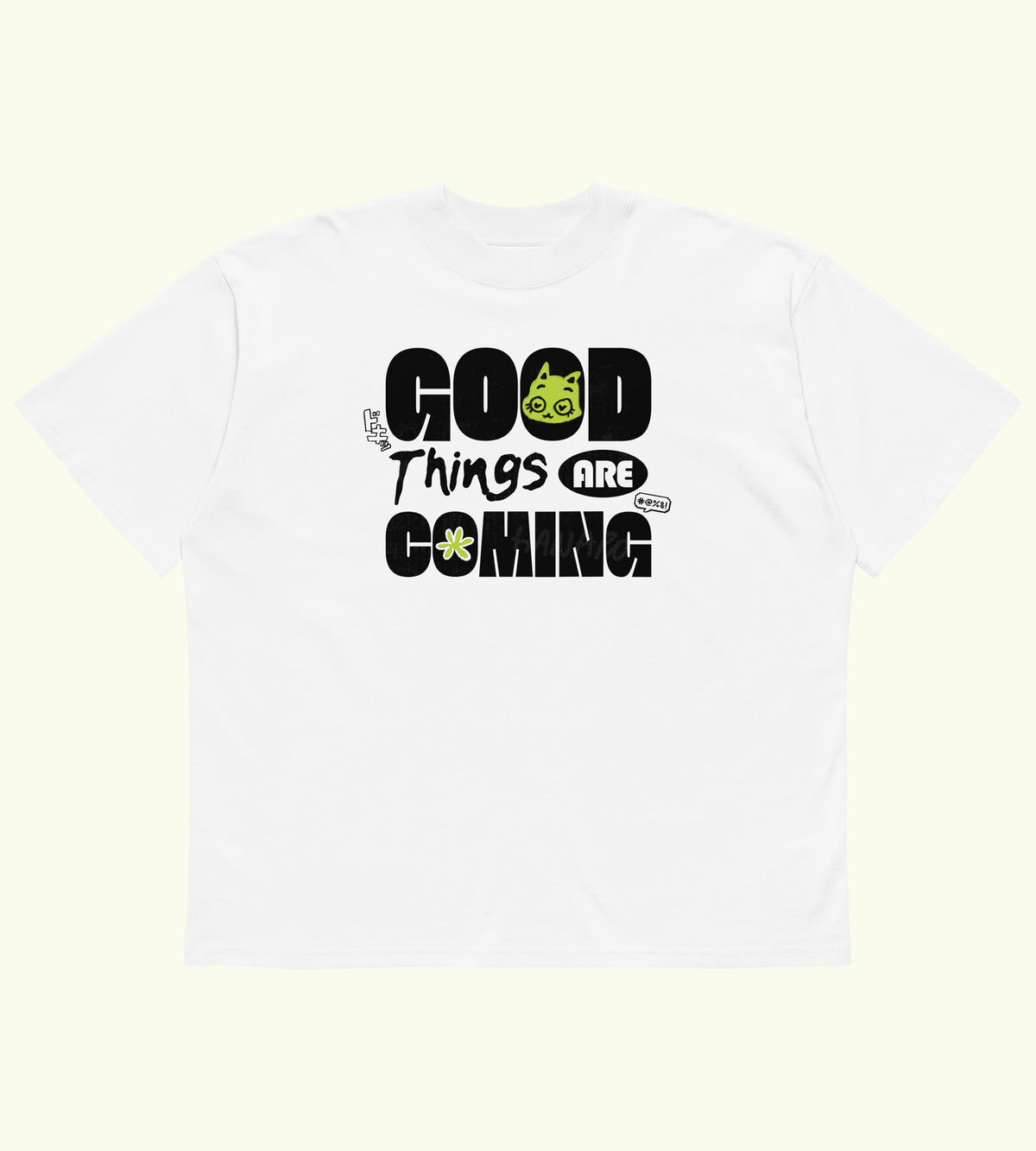 Good Things - High Neck T-shirt - DTG