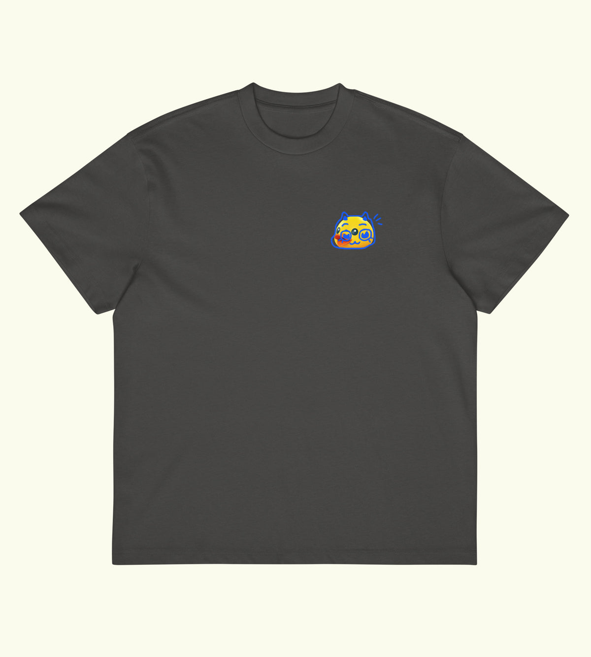 Last Two Brain Cells - Boxy Tee - DTG