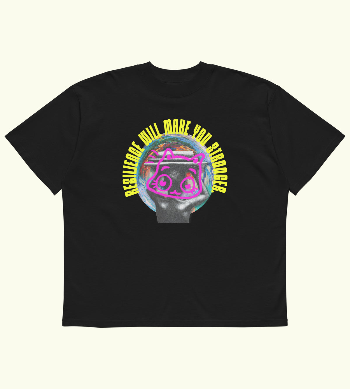 Resilience - High Neck T-shirt - DTG