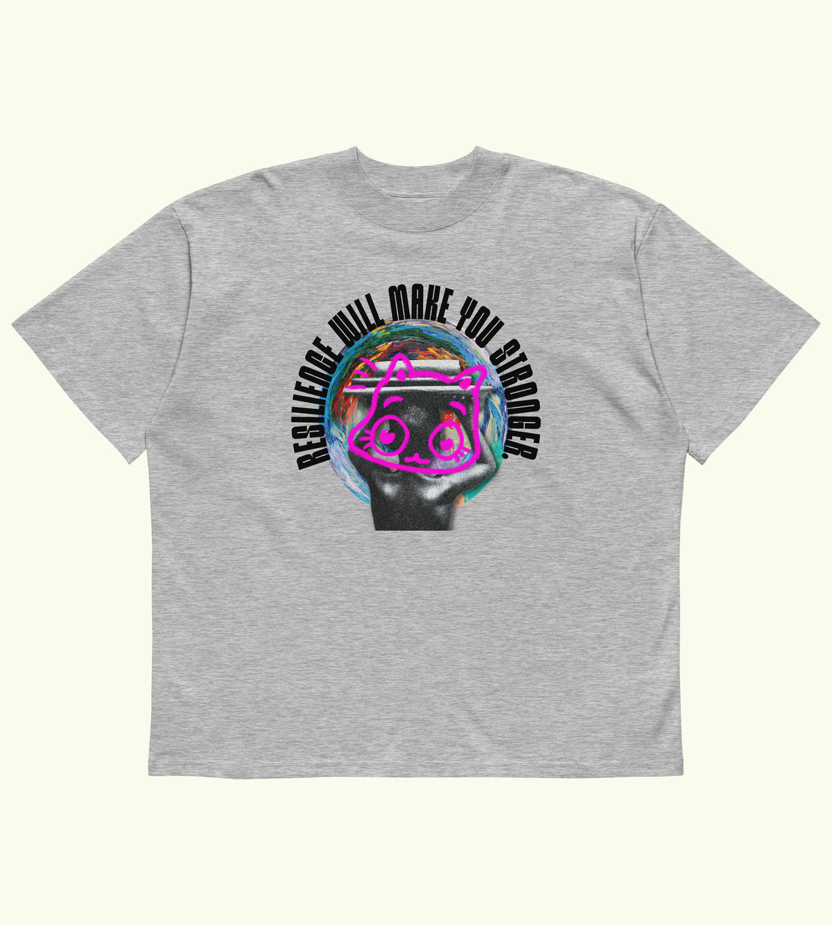Resilience - High Neck T-shirt - DTG