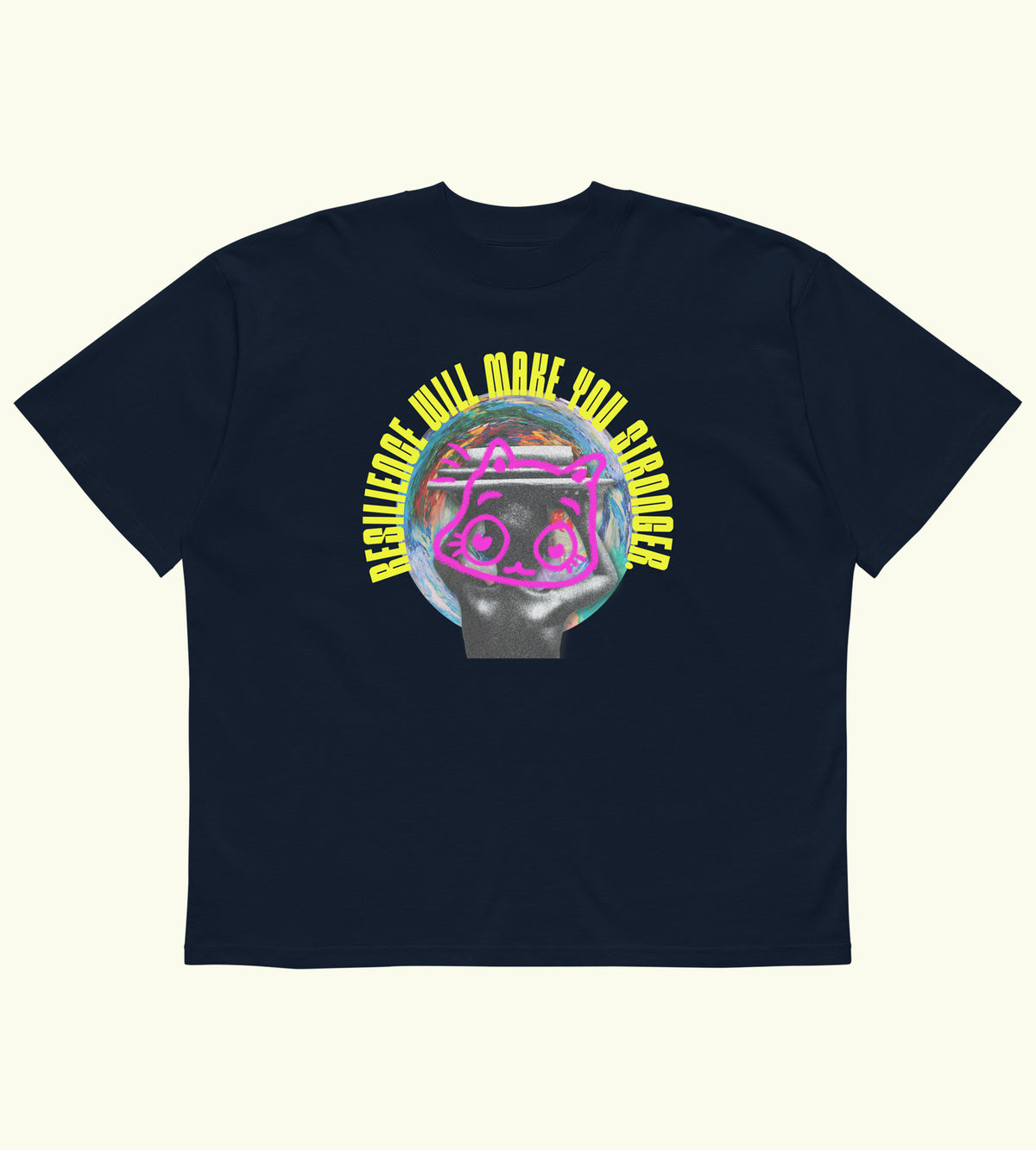 Resilience - High Neck T-shirt - DTG