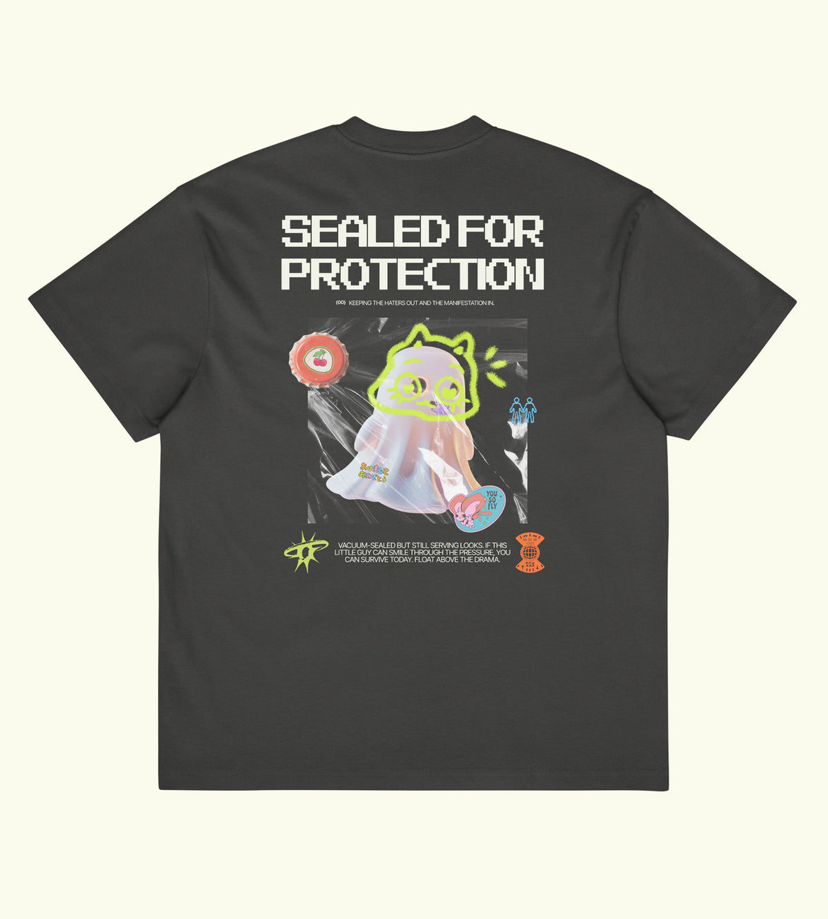 Sealed for Protection - Boxy Tee - DTG