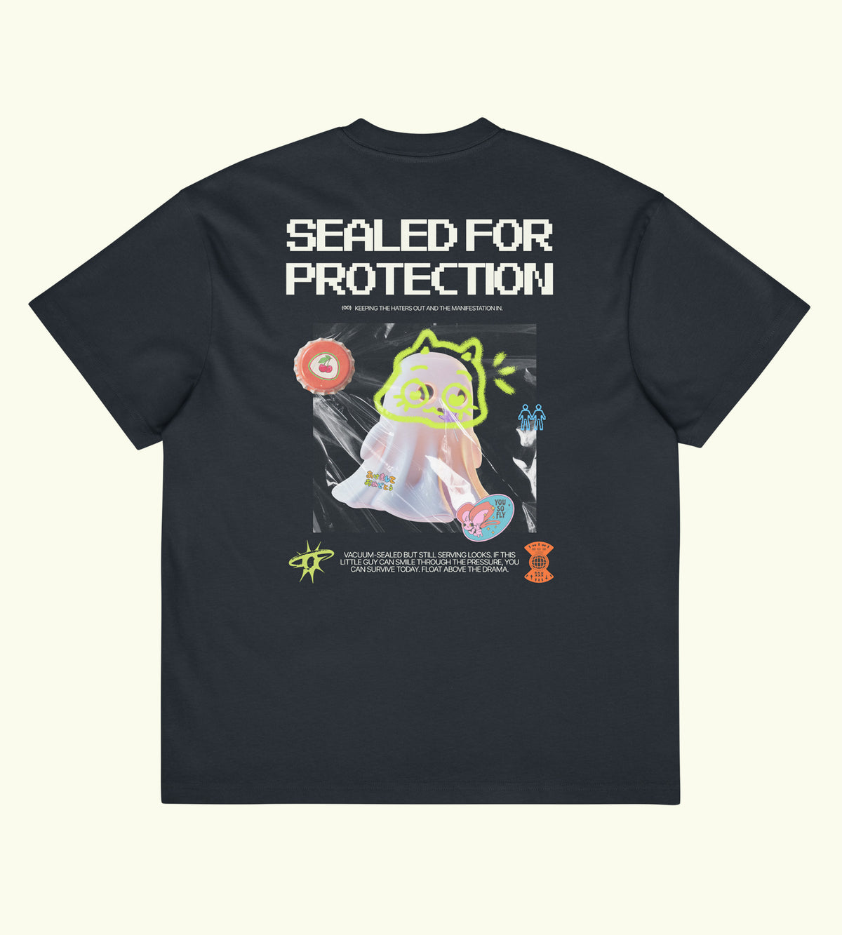 Sealed for Protection - Boxy Tee - DTG