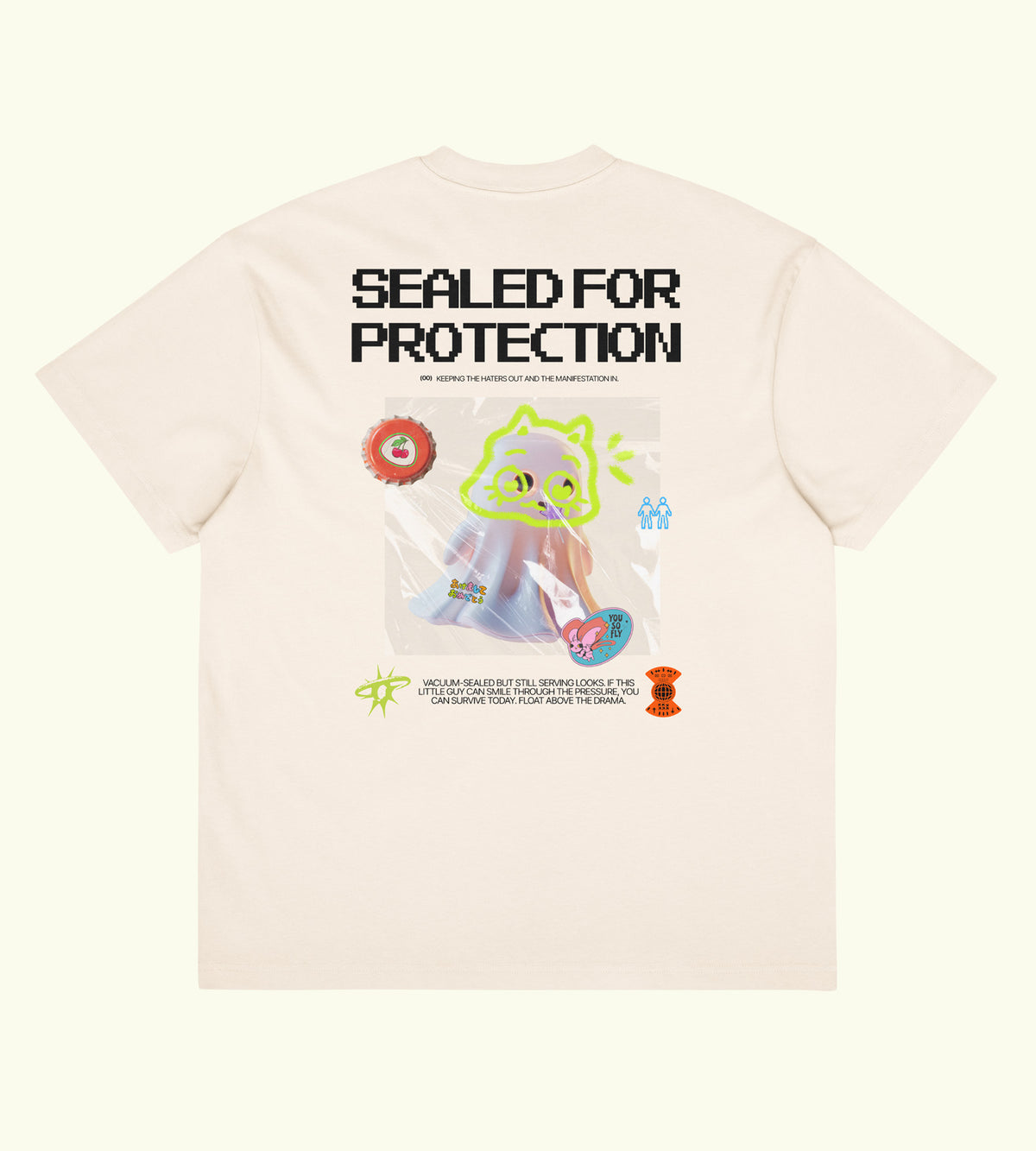 Sealed for Protection - Boxy Tee - DTG