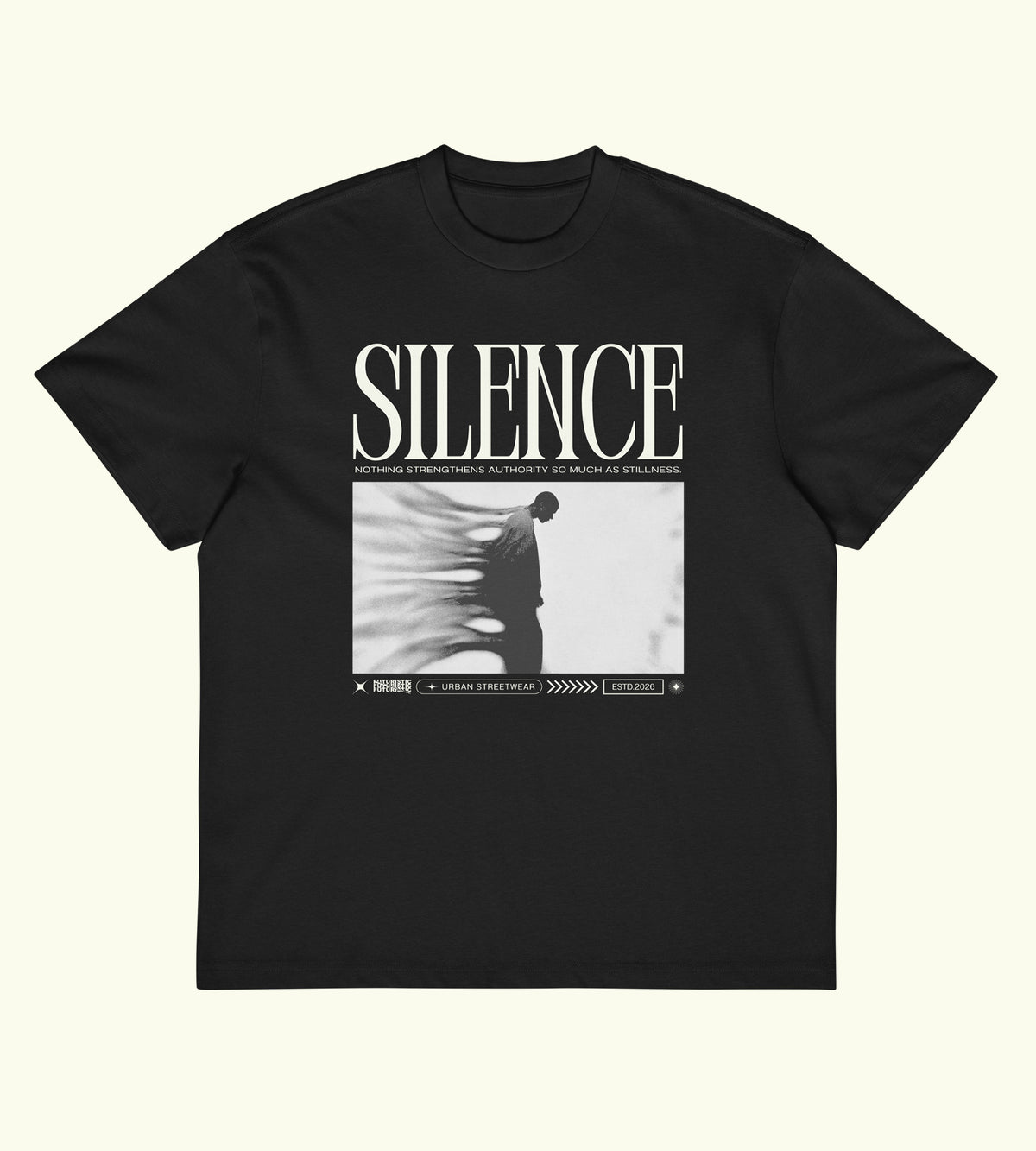 Silence - Box Tee - DTG