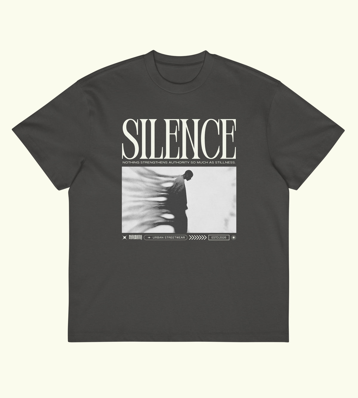 Silence - Box Tee - DTG