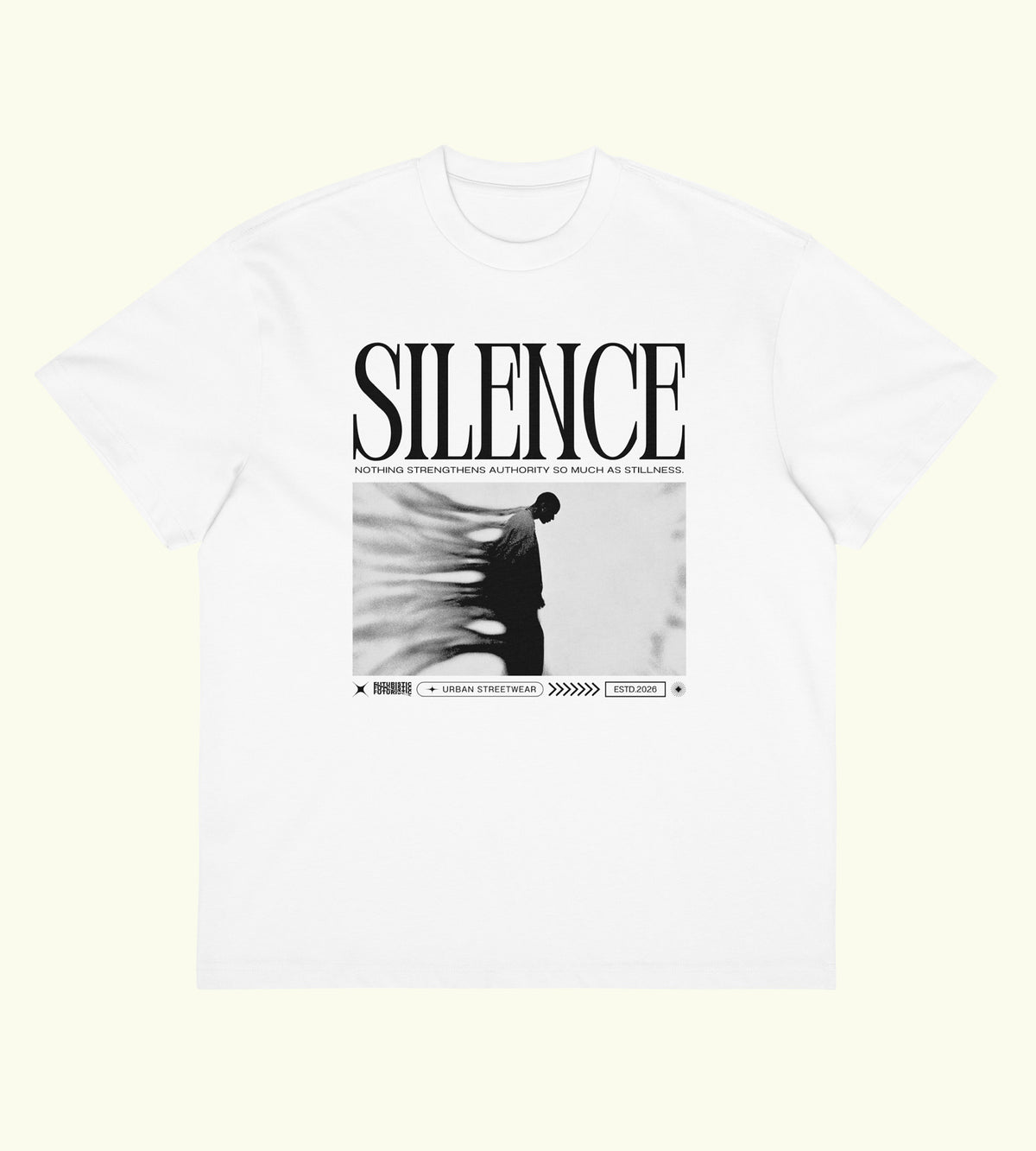 Silence - Box Tee - DTG
