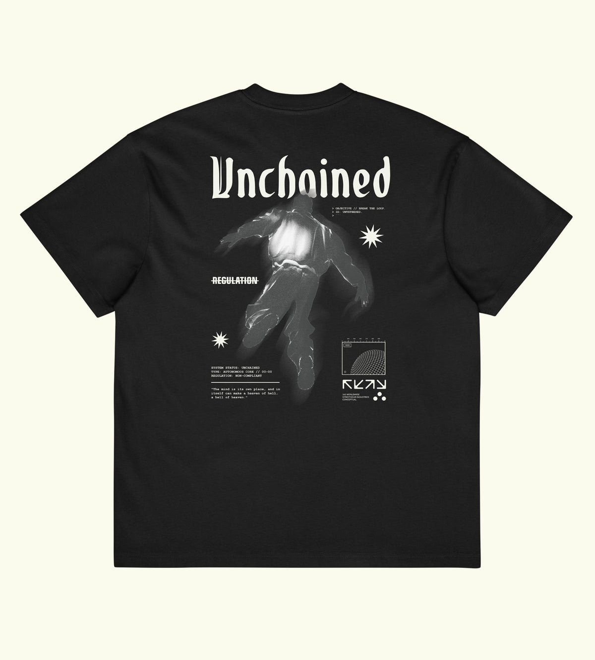 Unchained - Box Tee - DTG