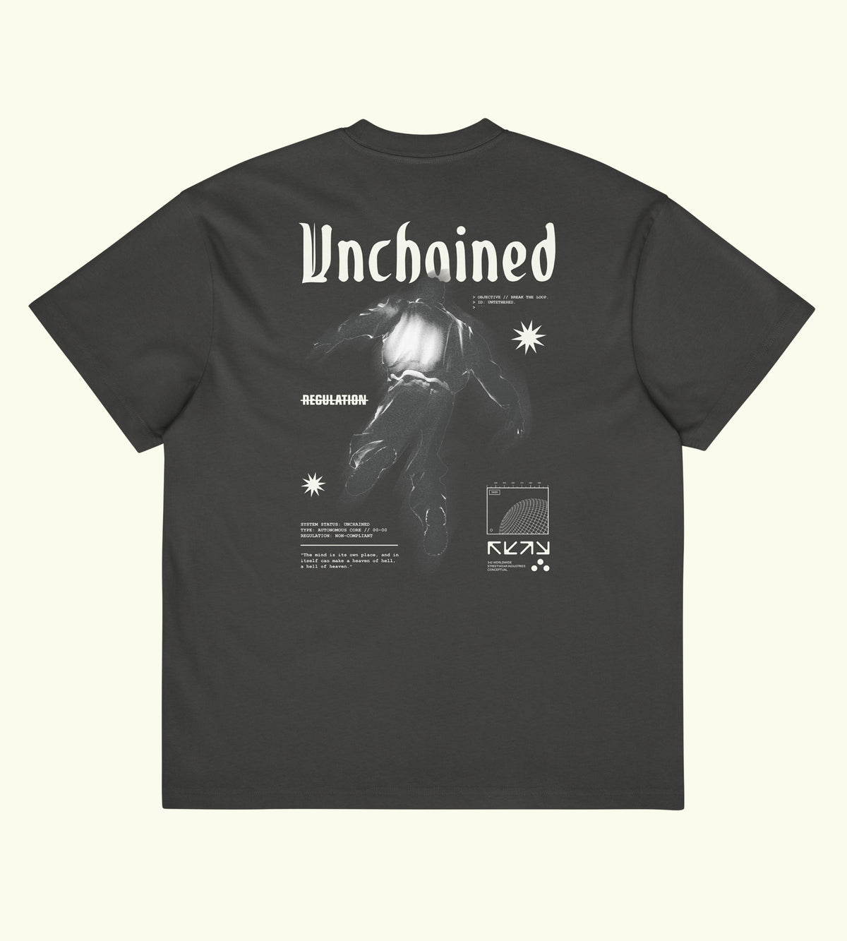 Unchained - Box Tee - DTG