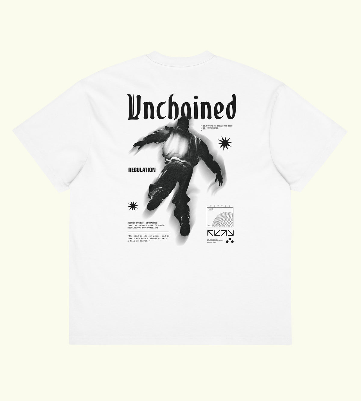 Unchained - Box Tee - DTG
