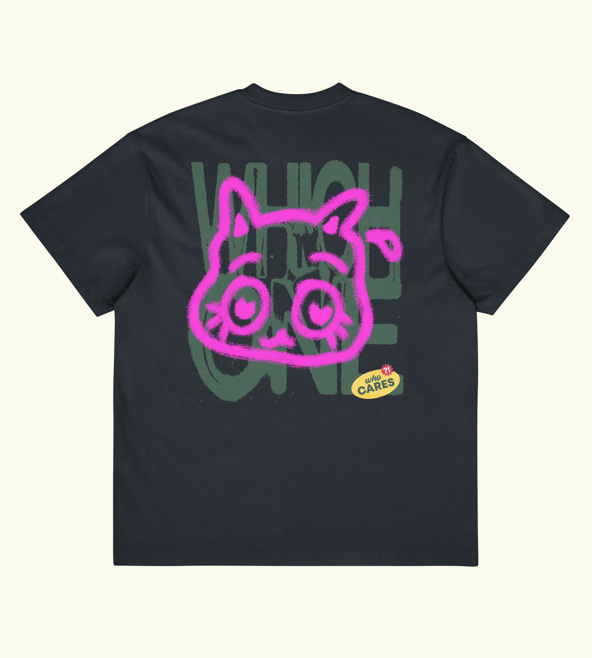 Who Cares? - Boxy Tee - DTG