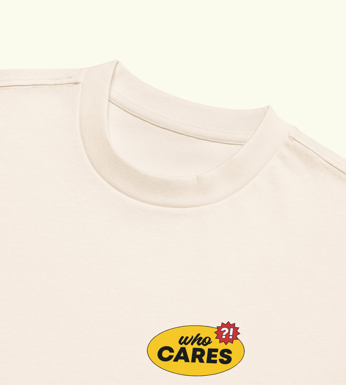 Who Cares? - Boxy Tee - DTG