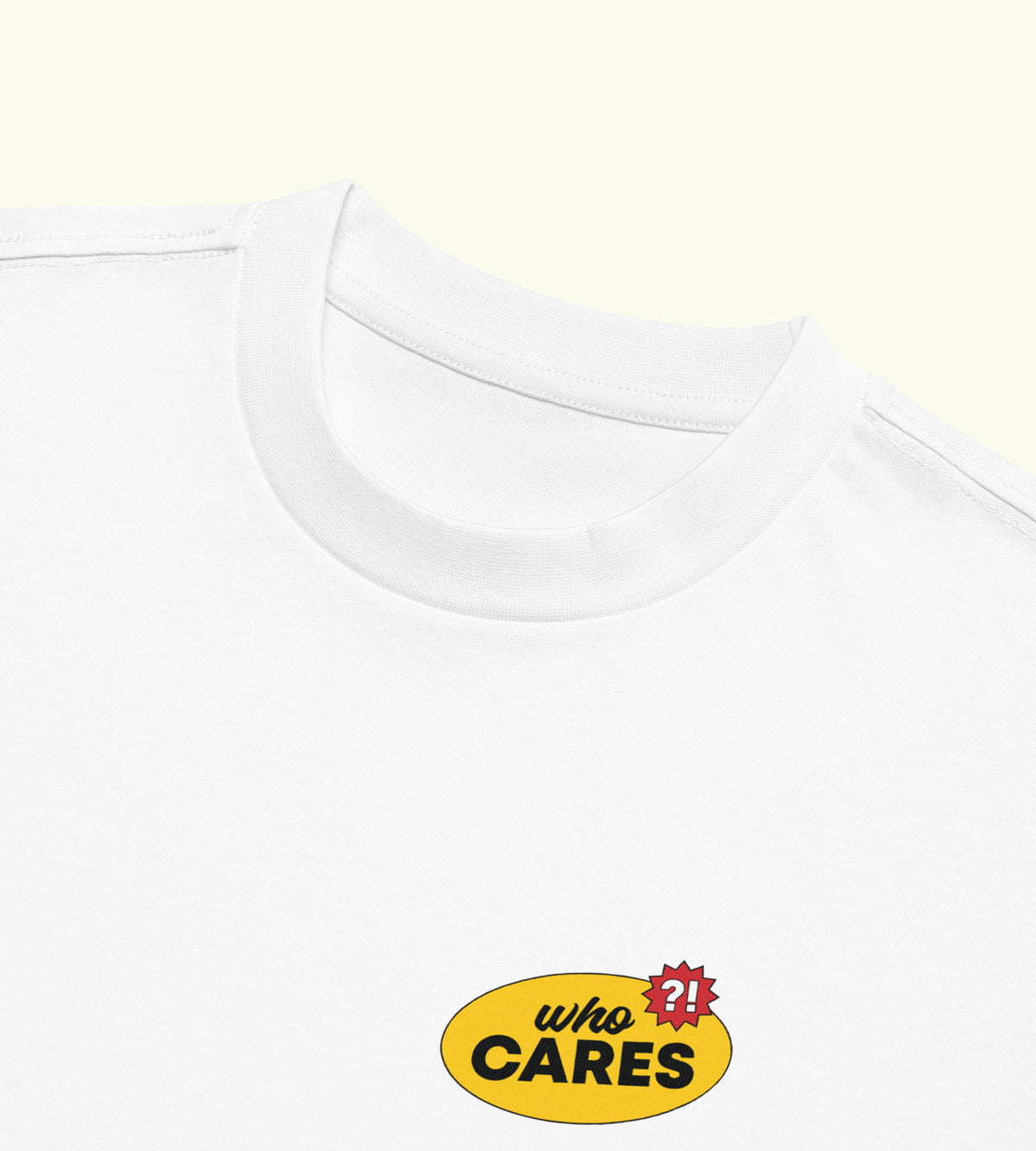 Who Cares? - Boxy Tee - DTG
