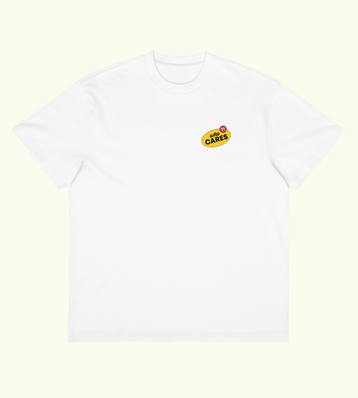 Who Cares? - Boxy Tee - DTG